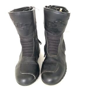 Bilt | Waterproof Motorcycle Boots Mens 36 US 4 Black Leather Wide